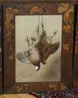 Three Tromp L'Oeil paintings of dead game birds and fish by Donaldson Kidley Forster, Baltimore, 18