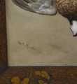 Three Tromp L'Oeil paintings of dead game birds and fish by Donaldson Kidley Forster, Baltimore, 18